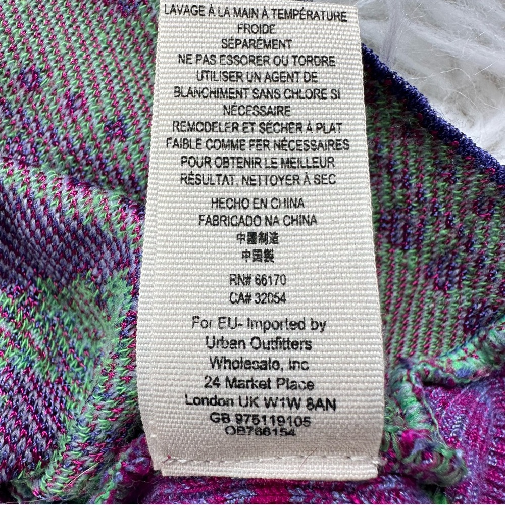 Free People • New Age Cropped Nylon Paisley Sweater - Picture 5 of 10